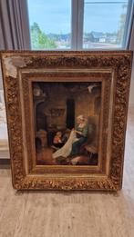 antiek schilderij Jan Walraven, Antiek en Kunst, Ophalen of Verzenden