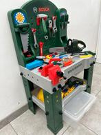 kinderwerkbank Bosch met veel werkgerief in bak, Enlèvement, Utilisé