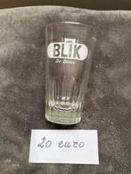 Bierglas Blik - Brouwerij De Blieck Aalst - €20, Enlèvement ou Envoi, Verre ou Verres