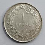 AV Pce BELGIQUE  KM#72  "FRANC ALBERT IER " DE 1913 FR, Monnaie en vrac, Argent, Argent, Envoi