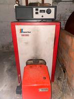 Werkende mazoutketel., Doe-het-zelf en Bouw, Ophalen, Radiator, 60 tot 150 cm, 80 cm of meer