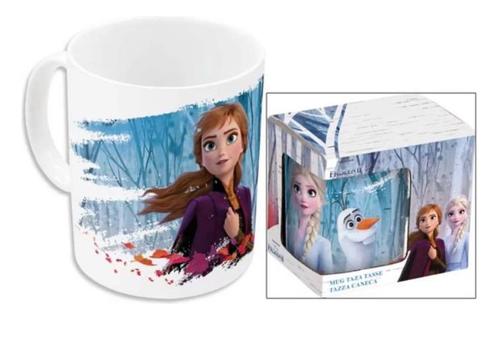 Glazen mok Frozen, Verzamelen, Glas en Drinkglazen, Zo goed als nieuw, Ophalen