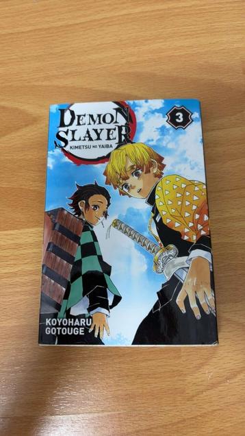 Manga Demon Slayer tome 3-4  beschikbaar voor biedingen