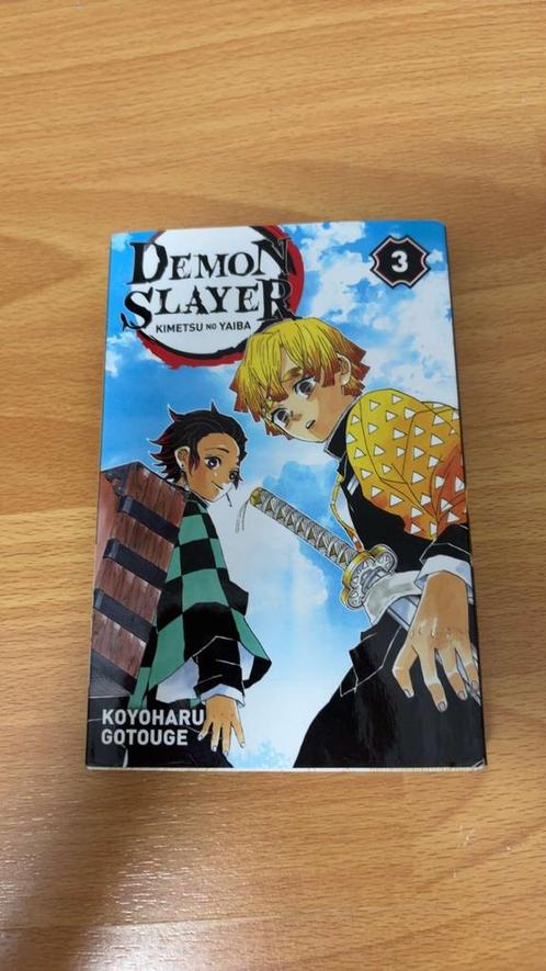Manga Demon Slayer tome 3-4, Boeken, Stripverhalen, Zo goed als nieuw, Meerdere stripboeken, Ophalen of Verzenden