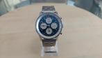 BREITLING NAVITIMER A39022 TWIN-SIXTY BLAUWE WIJZERPLAAT, Staal, Staal, Breitling, Ophalen of Verzenden