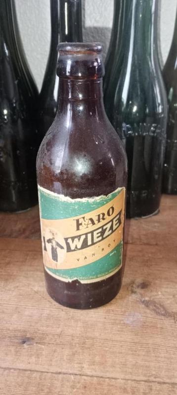 Brasserie bier oude fles Faro Wieze beschikbaar voor biedingen