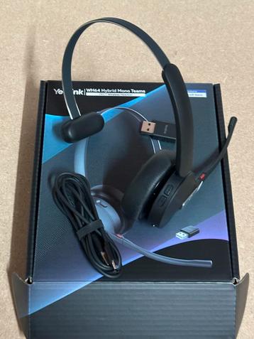 Nieuwe Yealink WH64 Mono Team compleet nieuw doos 50 € beschikbaar voor biedingen