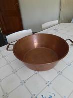 Antieke koperen kom. Diameter 38 cm, Ophalen