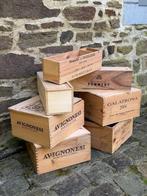 Caisses à vin bois tailles différentes avec / sans couvercle, Moins de 50 cm, 50 à 100 cm, Enlèvement, Utilisé