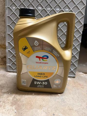Total Quartz INEO motorolie met lange levensduur 5W30 — 5L beschikbaar voor biedingen