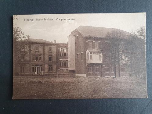 Institut Fleurus Saint-Victor Vue prise du parc, Collections, Cartes postales | Belgique, Non affranchie, Hainaut, 1920 à 1940