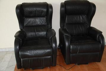 relaxzetel, Leder, Moins de 75 cm, Moins de 150 cm, Une personne