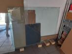 Zwaar glazen tafelblad, Huis en Inrichting, Tafelonderdelen, Ophalen, 100 tot 150 cm, 50 tot 100 cm, Tafelblad