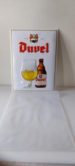 Duvel reclamebord metaal NIEUW, Ophalen of Verzenden, Nieuw, Reclamebord