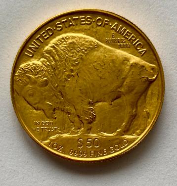 **BUFFALO** gouden munt  50 us $ beschikbaar voor biedingen