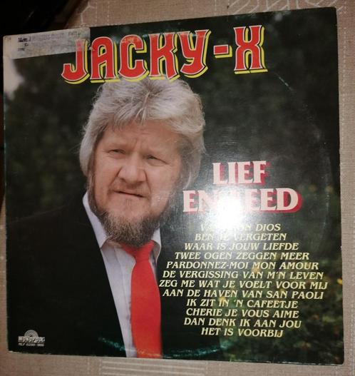 Jacky-X - Lief en leed, CD & DVD, Vinyles | Néerlandophone, Utilisé, Autres genres, 12 pouces, Enlèvement ou Envoi