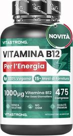 Vitamine B12 1000 mcg veganistisch GRATIS LEVERING, Sport en Fitness, Verzenden, Nieuw, Overige typen