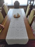 Eettafel 2m x 90cm met 6 stoelen, Huis en Inrichting, Complete eetkamers, Ophalen, Gebruikt