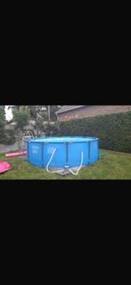 Zwembad met toebehoren, Ophalen, 80 tot 120 cm, Rond, 300 cm of meer