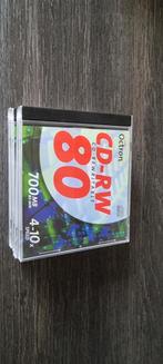 5 herschrijfbare cd's Ongebruikt, Computers en Software, Ophalen of Verzenden, Nieuw, Cd