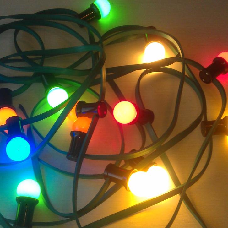 Prikkabels, Tuin en Terras, Buitenverlichting, Nieuw, Overige typen, Kunststof, Minder dan 50 watt, Netvoeding, Waterbestendig