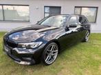 BMW 318dA Touring Leder/Virtual/LED/ActiveCruise/CarPlay/19", Achterwielaandrijving, 1995 cc, 4 cilinders, Zwart