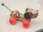 Fisher price vintage houten little snoopy van 1968, Ophalen of Verzenden, Gebruikt, Duw- of Trekspeelgoed