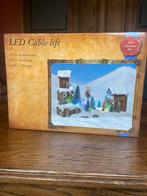 Miniatuur skilift bewegend met licht, Ophalen, Zo goed als nieuw