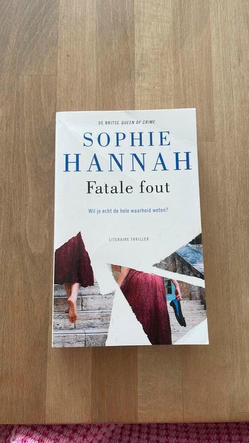 Sophie Hannah - Fatale fout, Boeken, Thrillers, Zo goed als nieuw, Ophalen