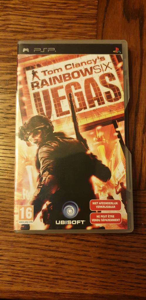 Rainbow Six: Vegas Pal PSP, Games en Spelcomputers, Games | Sony PlayStation Portable, Gebruikt, Avontuur en Actie, 1 speler, Vanaf 16 jaar