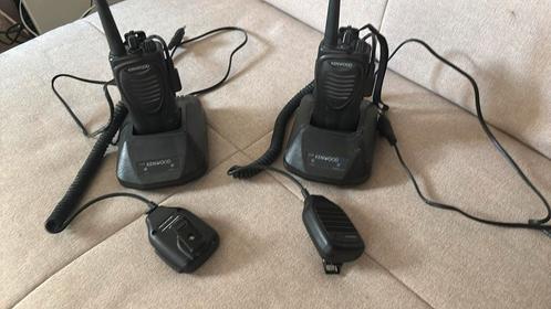 Kenwood duo portofoon 3501, Telecommunicatie, Portofoons en Walkie-talkies, Gebruikt, Ophalen of Verzenden