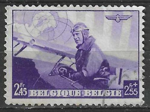 Belgie 1930 - Yvert/OBP 470 - Leopold III - Vliegenier (ST), Postzegels en Munten, Postzegels | Europa | België, Gestempeld, Koninklijk huis