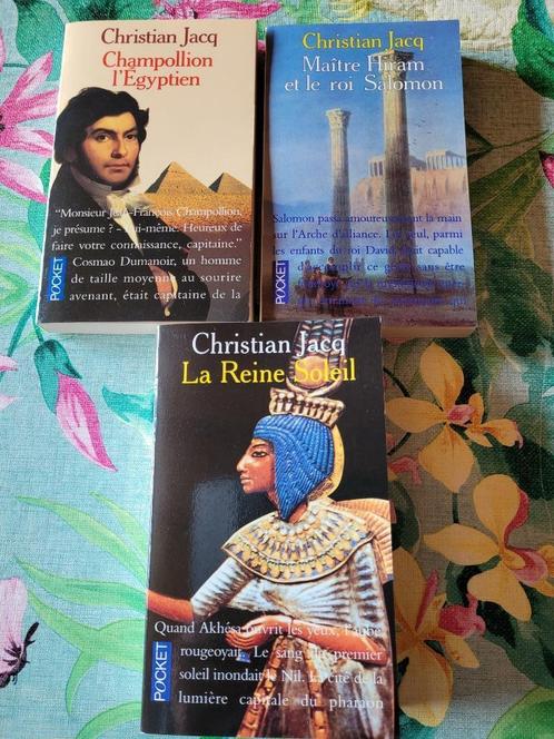 Romans de Christian Jacq - format poche, Livres, Romans historiques, Enlèvement