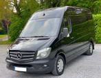 Mercedes-Benz Sprinter 319 CDi V6 L2 H2 TVA Comprise EURO 6, Autos, Camionnettes & Utilitaires, 2395 kg, Noir, Cuir et Tissu, Carnet d'entretien