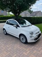 Fiat 500 1.2i Catwalk by Canon inclusief winterbanden., 4 zetels, Zwart, Wit, Handgeschakeld