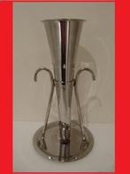 Rode wijn decanter in chroomstaal met "beluchtings" systeem., Ophalen, Nieuw, Rode wijn