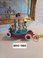 Moulin à chevaux BRIO en bois vintage 1960, Collections, Rétro, Enlèvement ou Envoi