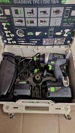 Festool schroefboormachine TDC 18/4 - werkelijke nieuwstaat, Ophalen of Verzenden, Zo goed als nieuw
