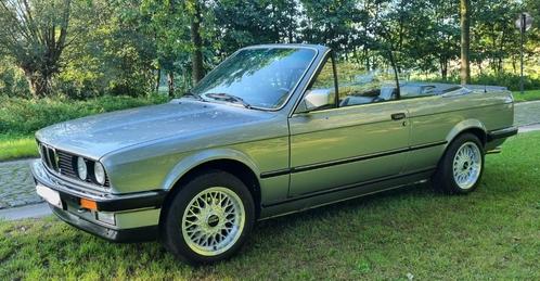 Uniek full gerestaureerde BMW E30 cabrio, Auto's, BMW, Particulier, 3 Reeks, Elektrische buitenspiegels, Elektrische ramen, Lederen bekleding