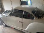 VW karmann, Auto's, Achterwielaandrijving, Zwart, Wit, Handgeschakeld