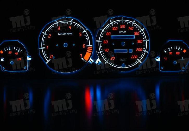 Opel Corsa B - Indiglo Tellerplaten, Auto diversen, Tuning en Styling, Ophalen of Verzenden