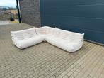 Ligne Roset Togo set 3z, 2z en hoek in Beige Corduroy, Ophalen of Verzenden, Stof, Mah jong flos guzzini cassina b&b italia artifort knoll vitra