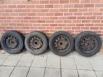 4 autobanden met velgen, Auto-onderdelen, Banden en Velgen, Ophalen, Velg(en)