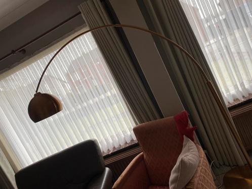 Hoge staande booglamp, Huis en Inrichting, Lampen | Vloerlampen, Zo goed als nieuw, Metaal, Ophalen