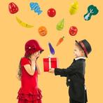 Houten Voedsel accesories voor speelkeuken GRATIS LEVERING, Kinderen en Baby's, Verzenden, Nieuw, Hout, Speelkeuken