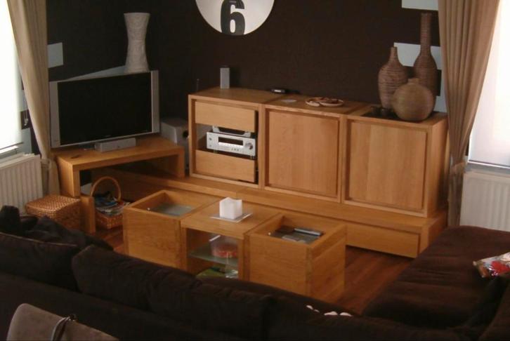 Moderne strakke kasten als tv opstelling, Huis en Inrichting, Kasten | Wandmeubels, Ophalen