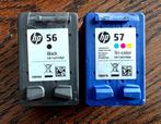 HP Cartridges 56 en 57, Ophalen of Verzenden, Nieuw, Cartridge, HP ORIGINAL