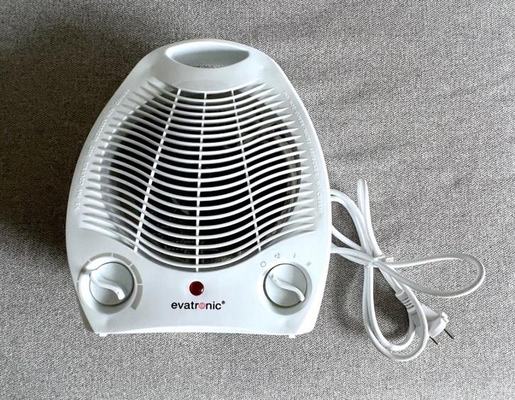 Ventilatorverwarming "EVATRONIC” / 1800W / 2000W / Als Nieuw, Elektronische apparatuur, Ventilatoren, Zo goed als nieuw, Overige