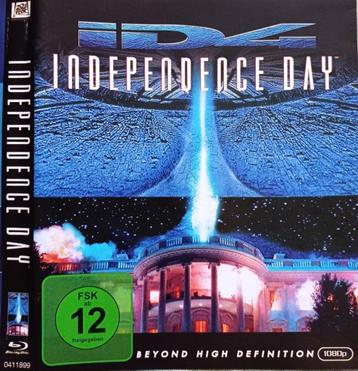 blu ray independence day Will Smith Bill Pulma, Jef Goldblum, Enlèvement ou Envoi, Comme neuf