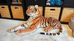 Grote tijger knuffel liggend, Ophalen, Zo goed als nieuw, Overige typen